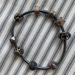 Pandora Bracelet with charms